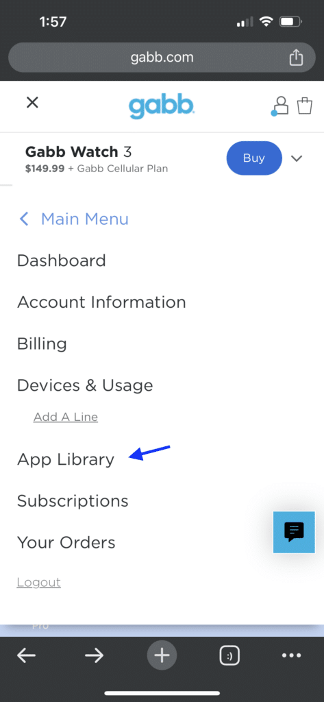 gabb app library